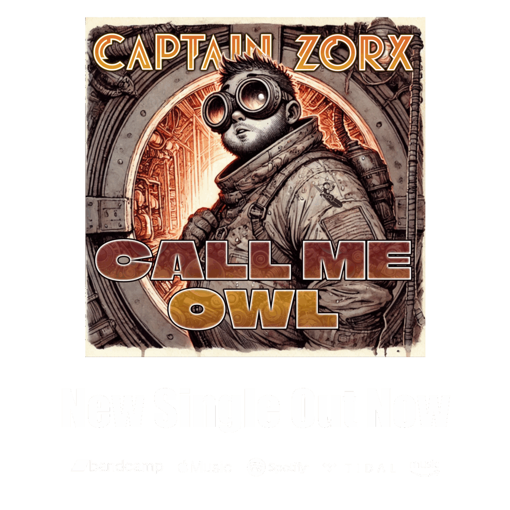 250429-zorx-call-me-owl-coming-soon-no_bg Das Crew Mitglied Owl sieht einen an.