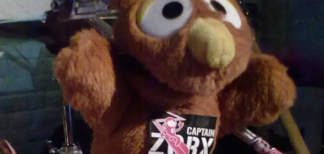 Captain Zorx rockt Eastside Gallery (gegenüber O2 Arena) am 05.09.2014